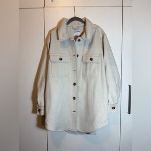 Old Navy Women's Light Tan Utility Jacket Size LARGE